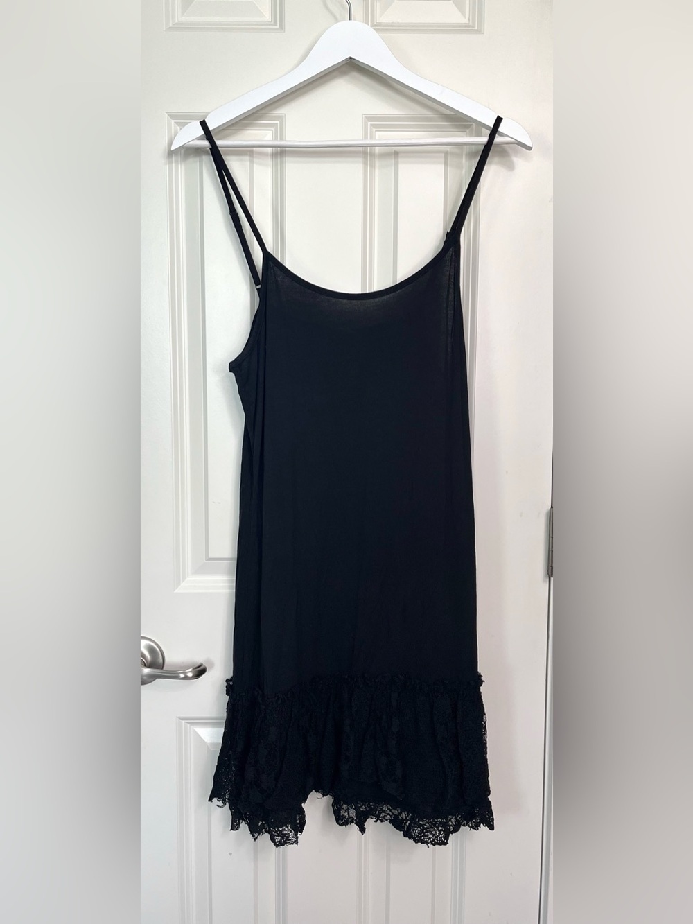 ODDY Lace-Trim Mini Slip Dress NWOT